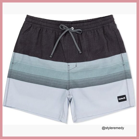 Quick-Dry Swim Trunks with 4-Way Stretch 6-Inch Inseam